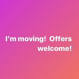 Moving! Offers welcome!